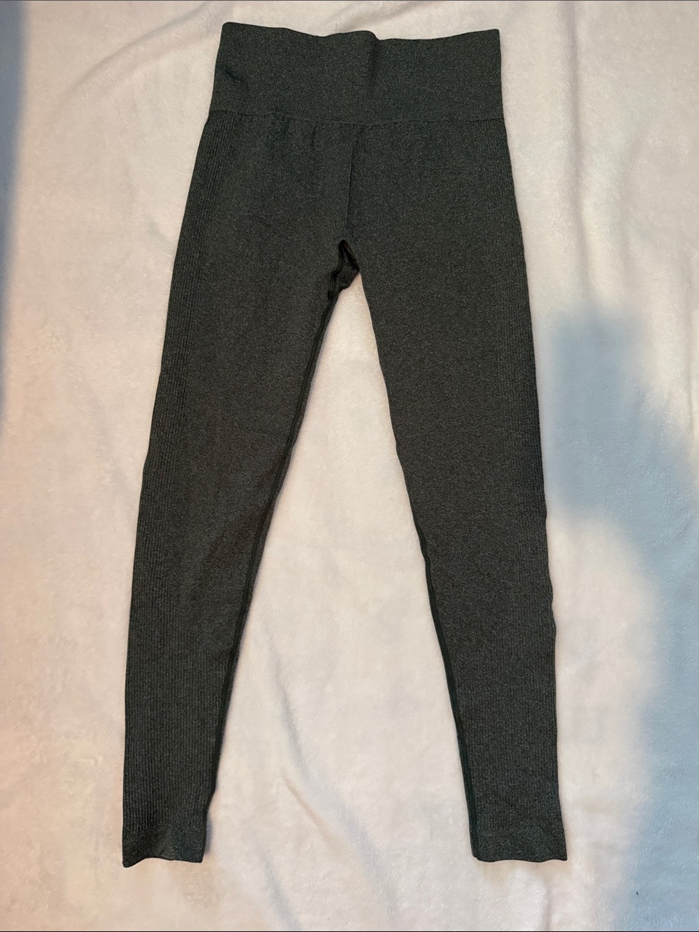 Nikki B High-Waist Dark Green Women’s Leggings with Supportive Band
